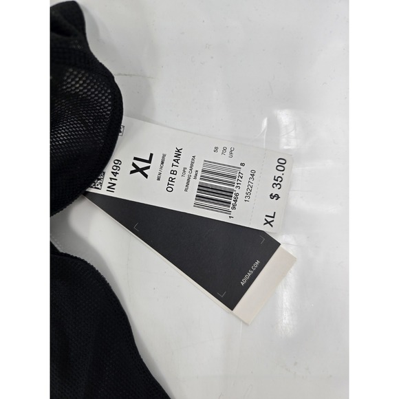 NWT adidas Women's Own The Run Tank Top - Color Black - Size XL - Picture 7 of 15